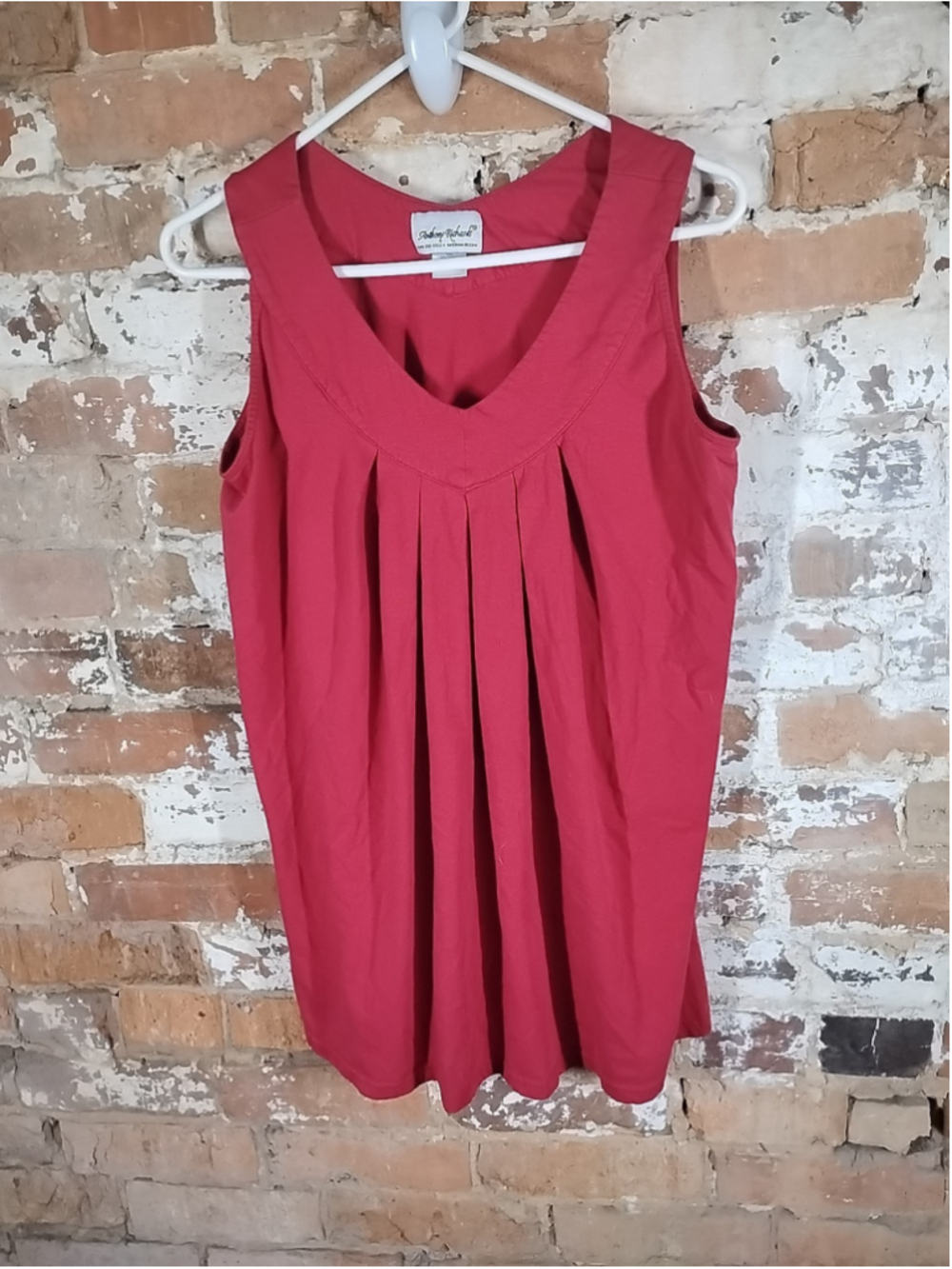 Anthony Richards Vintage Red Tank TopSize L